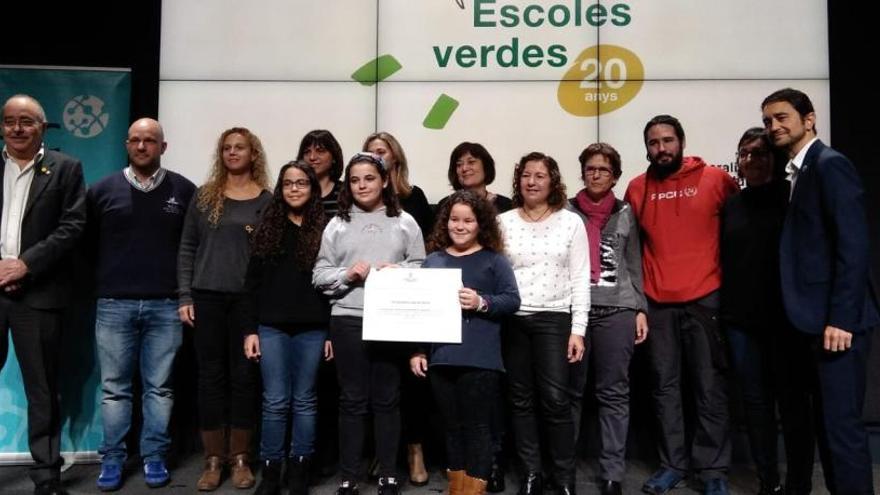 El Col·legi Sant Josep de Navàs ha rebut aquest dissabte un premi d&#039;Escoles Verdes