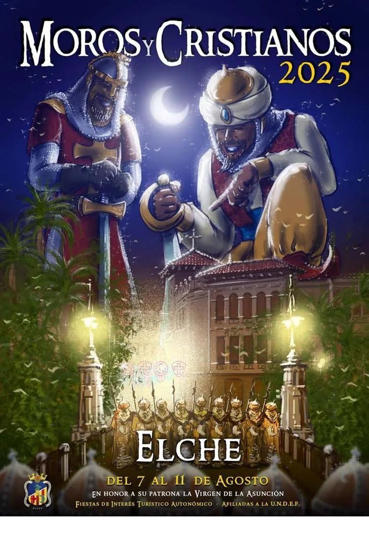 Cartel oficial de 2025, titulado “Desde el cielo”.