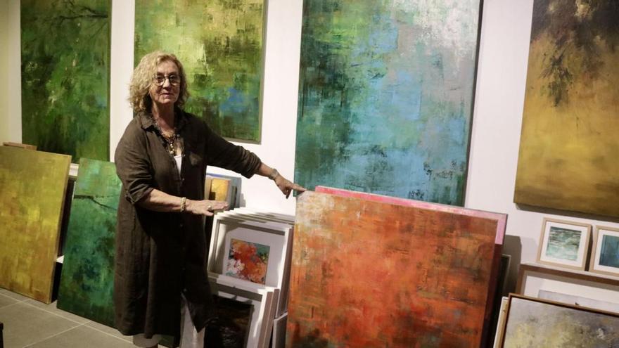 Marta Duran 'exporta' els boscos de Les Guilleries arreu del món amb la seva nova proposta artística