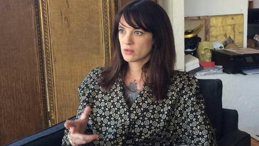 La actriz italiana Asia Argento.