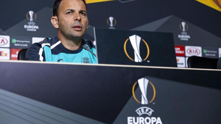 Calleja: «Tenemos ilusión y no vamos a tirar la Europa League»