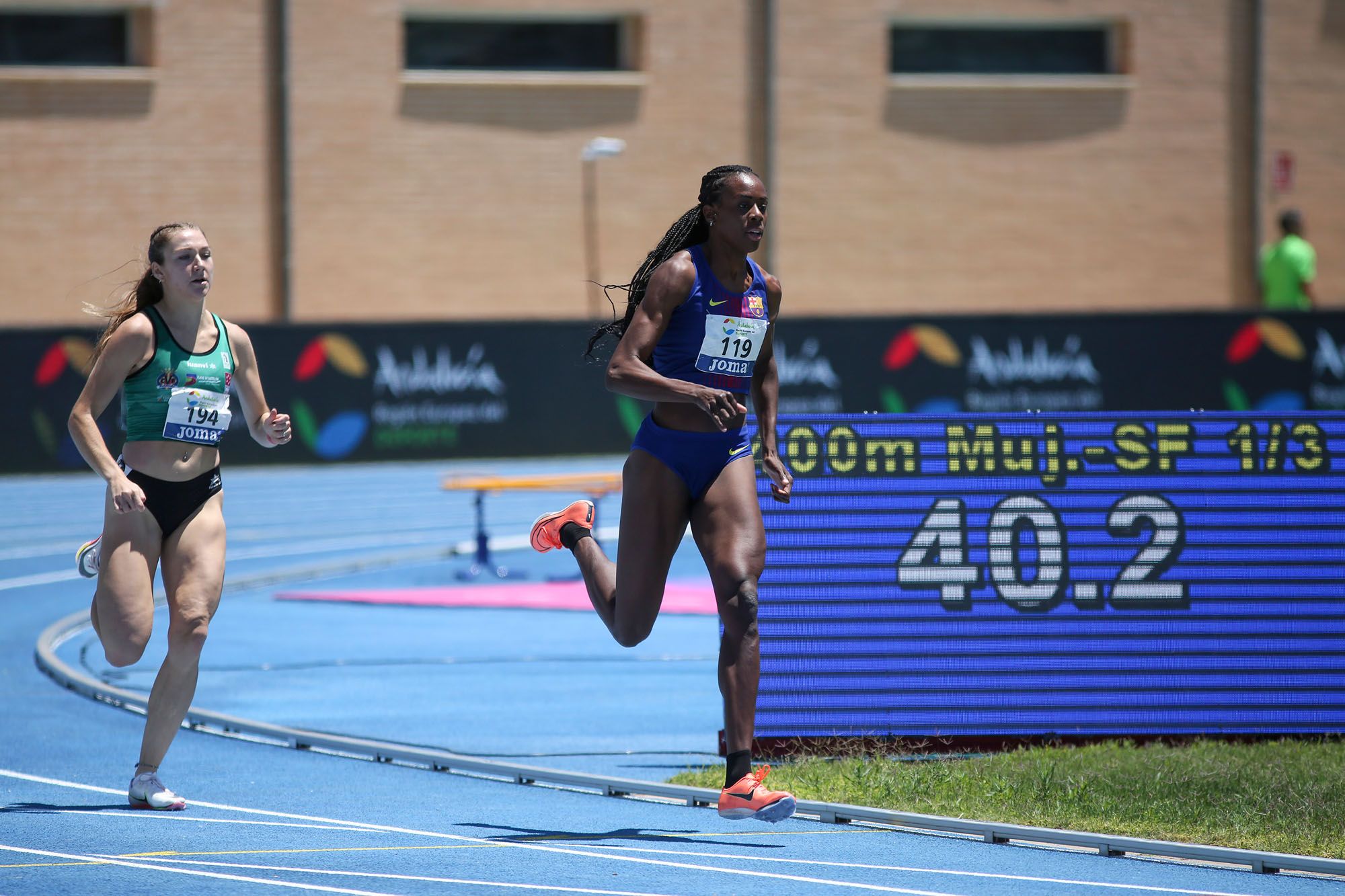 El campeonato nacional de atletismo de Nerja, en imágenes