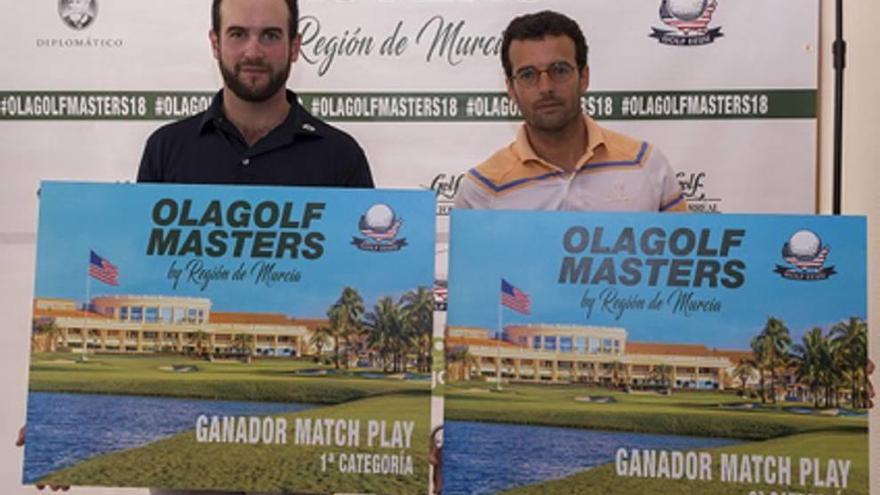 Jordi Sansó y Mario Morales, ganadores  del Match Play de Olagolf Master 2018