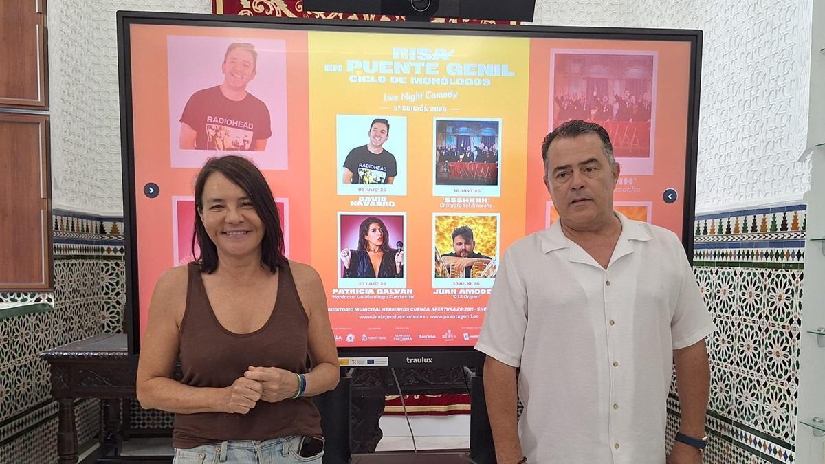 La concejala de Educación, Cultura y Turismo, María Delgado, ha presentado el ciclo de monólogos.