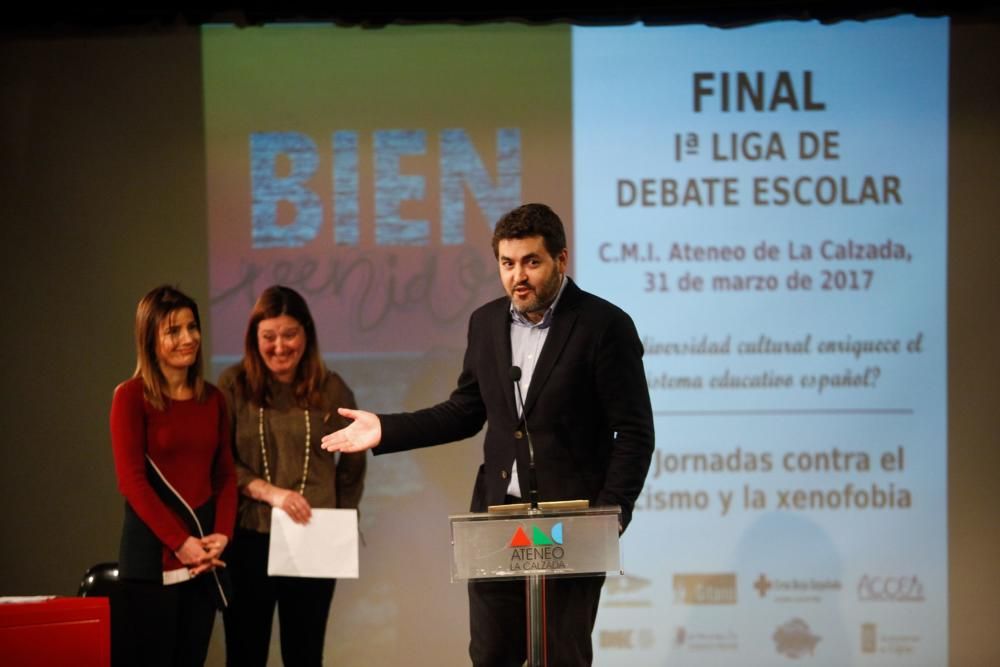 Liga de debate escolar en Gijón