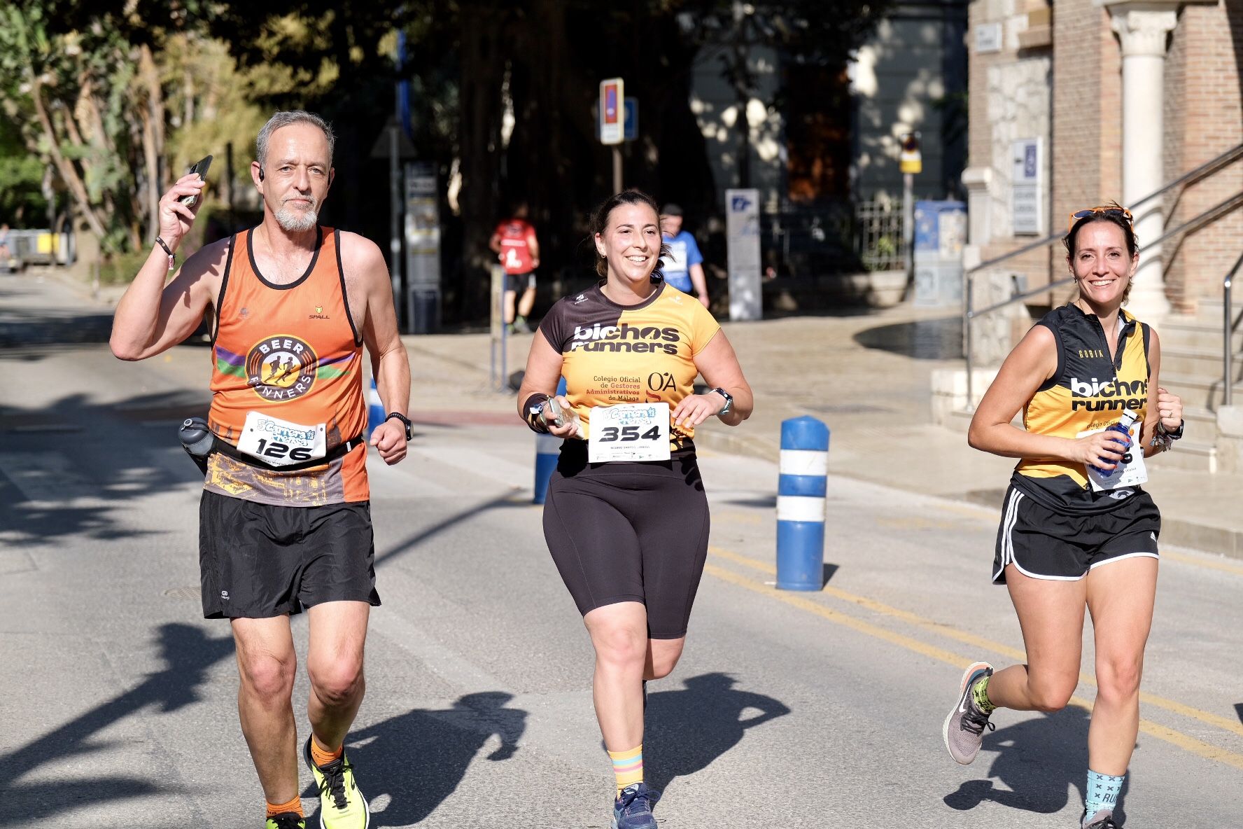 Celebración de la V Carrera de la Prensa en Málaga