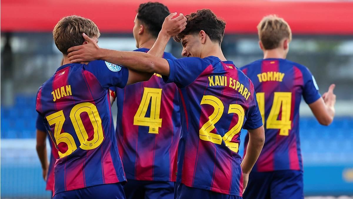 Juan Hernández, Álvaro Cortés o Xavi Espart, baluartes de futuro del Barça
