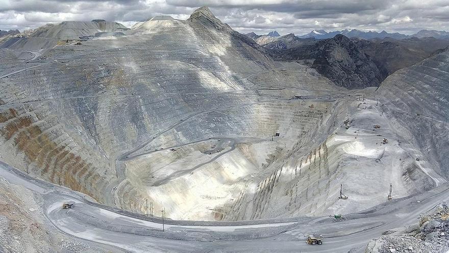 La mina de Antamina, en Perú.