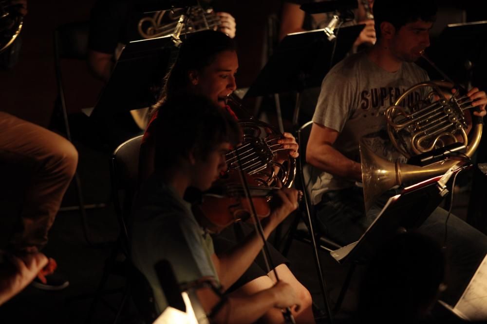 Ensayo de la ópera 'Sonnambula'