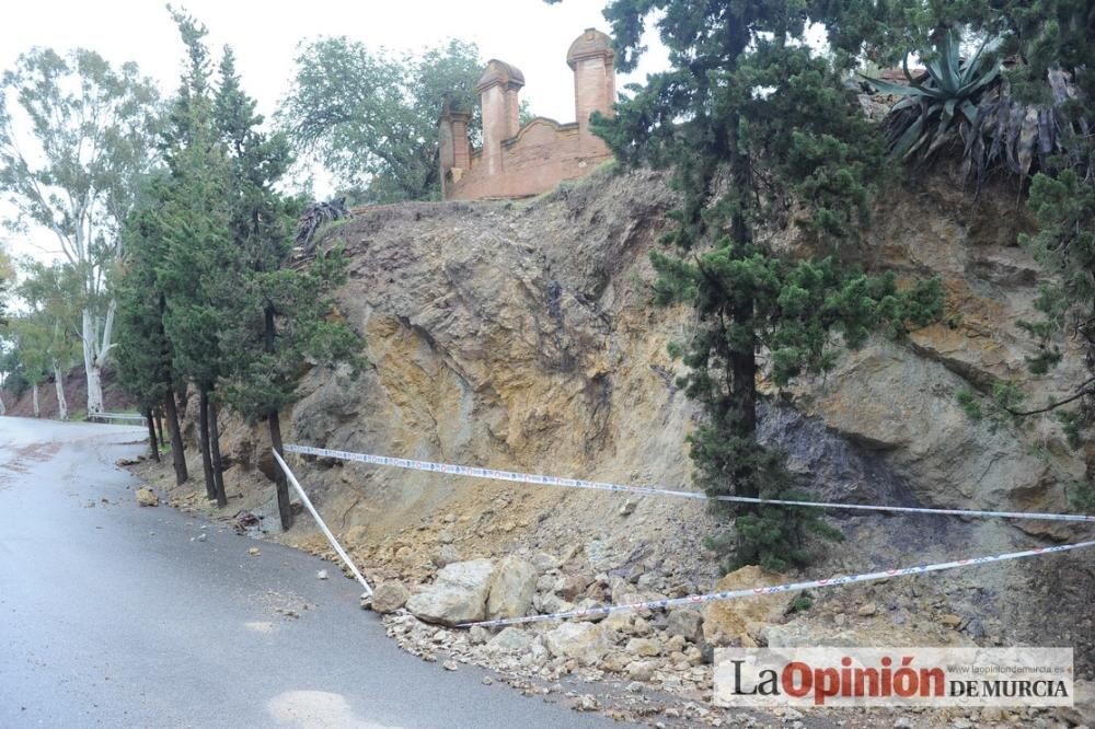 Las consecuencias del temporal en Murcia