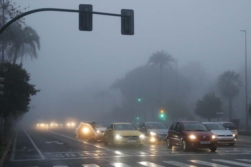 Córdoba despierta bajo la niebla