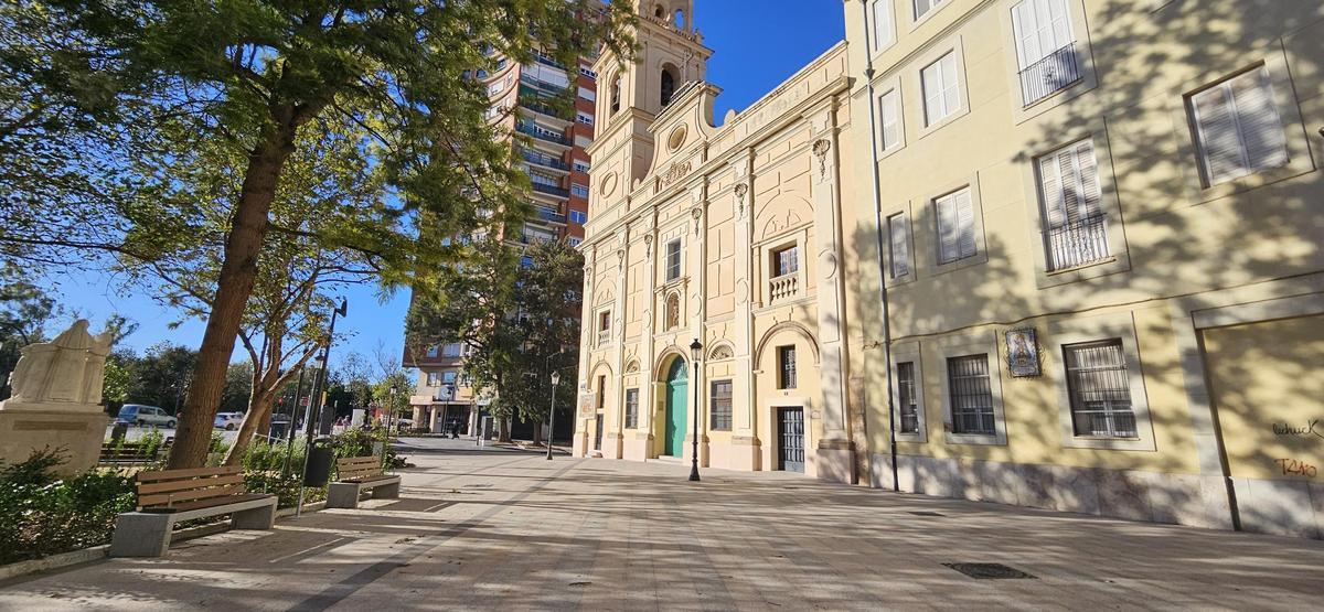 Así es la nueva Plaza de Santa Mónica de València Así es la nueva Plaza de Santa Mónica de València