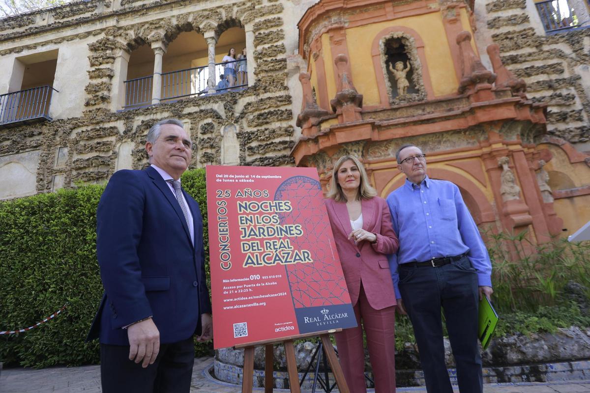 Presentación de las XXV edición de Las Noches en los Jardines del Real Alcázar