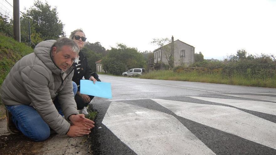 La Diputación alega que los pasos elevados en la carretera Prado-O Corpiño fueron solicitados por vecinos