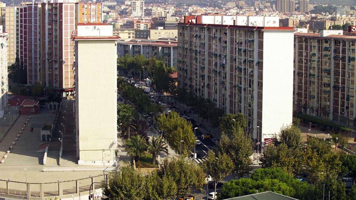 Bloques de viviendas en Cornellà