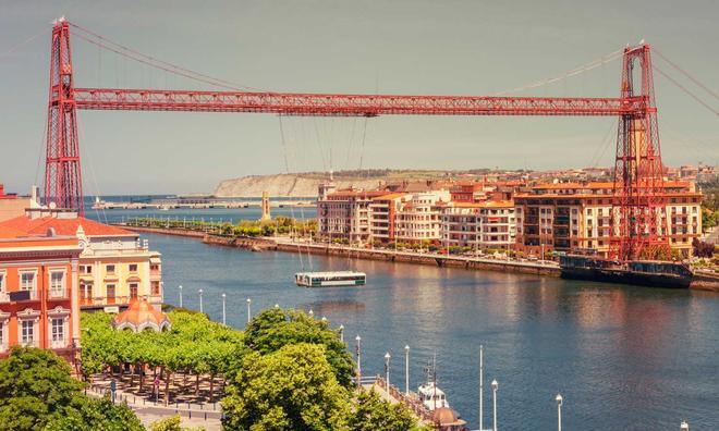 Puente de Vizcaya, en Getxo