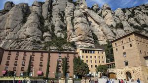 Vista panoràmica de Montserrat.