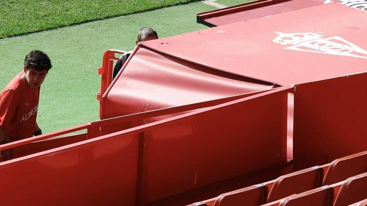 Nacho Martín Returns to Training: Sporting Gijón Midfielder’s Recovery Progress