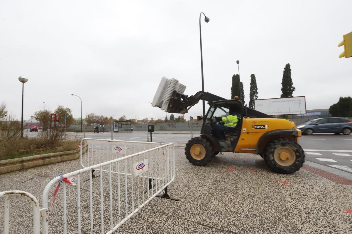 FOTOGALERÍA | Comienza la reforma de la Avenida Cataluña de Zaragoza