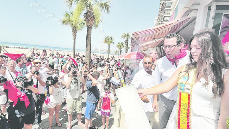 El chupinazo de San Fermín con vistas al mar