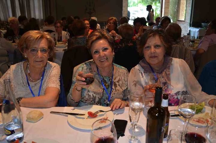 Almuerzo de la asociacion de viudas en Murcia