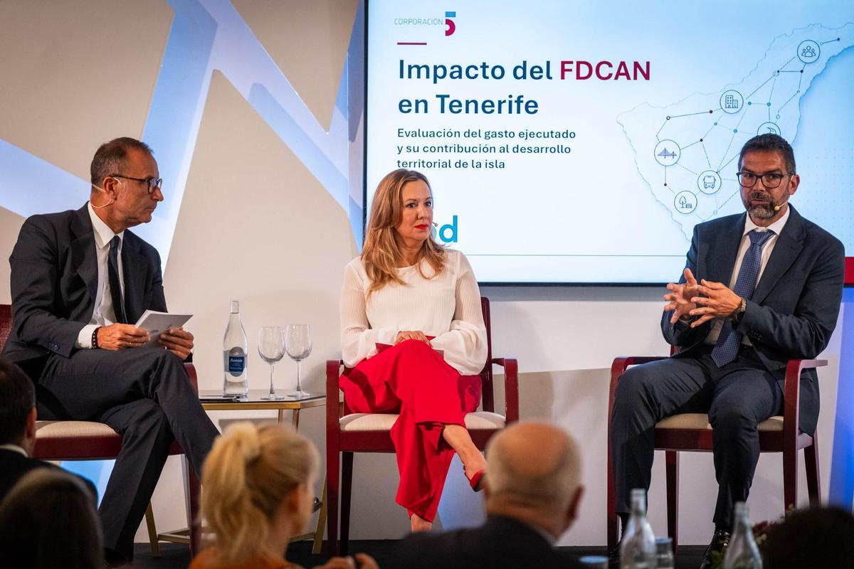 Desayuno coloquio 'De la inversión al impacto: la transformación de Tenerife'