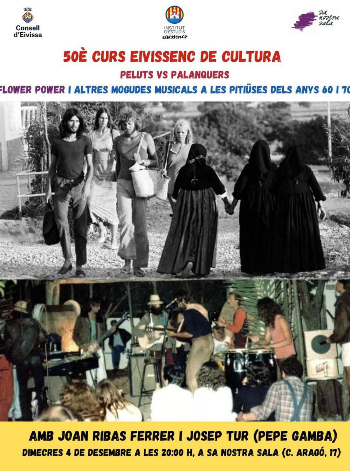 Cartel oficial del acto de esta tarde. | VICENT MARÍ