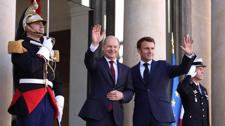 Alemania y Francia no concretan avances en la reunión entre Macron y Scholz
