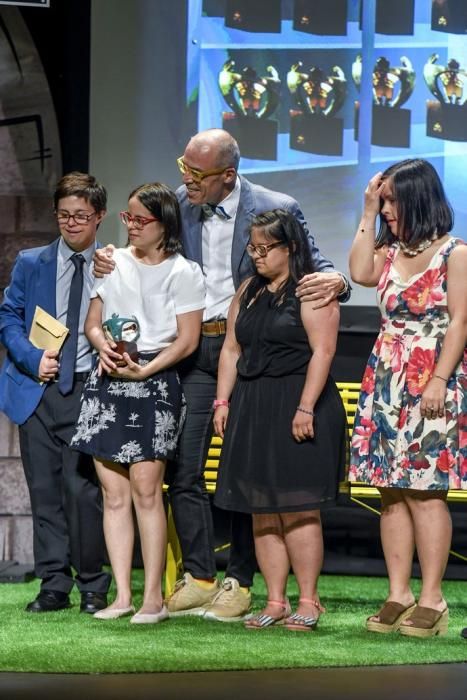 18-06-19 GENTE Y CULTURA. TEATRO GUINIGUADA. LAS PALMAS DE GRAN CANARIA. Asuntos Sociales. La ONCE Canarias entrega sus Premios Solidarios 2019. Fotos: Juan Castro.  | 19/06/2019 | Fotógrafo: Juan Carlos Castro