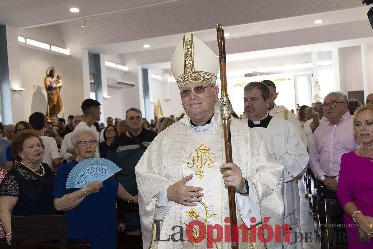 Así se ha vivido la ordenación sacerdotal de Miguel Tovar Fernández en la pedanía molinense de Torrealta