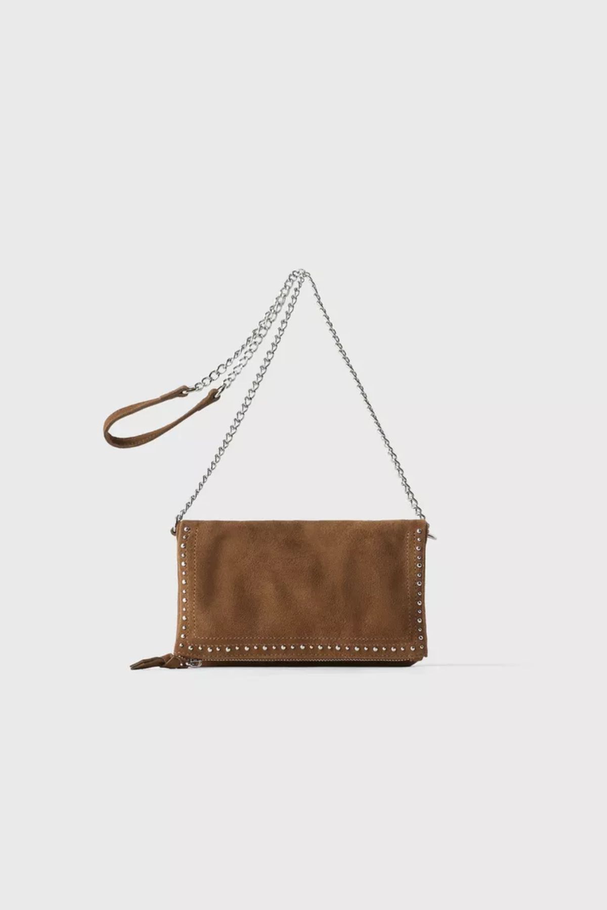 Bolso piel de Zara (precio: 39,95 euros)