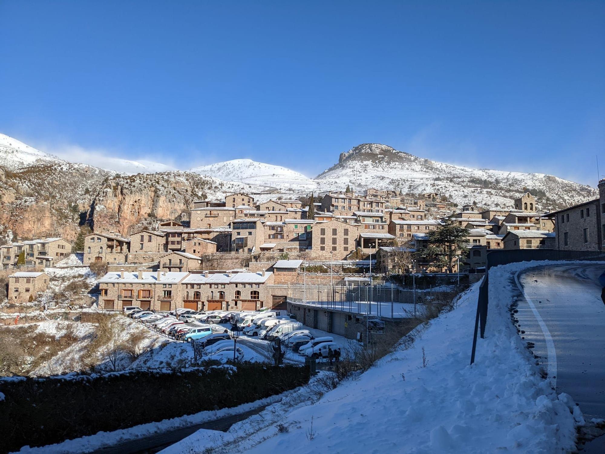 Paisatges nevats al Berguedà