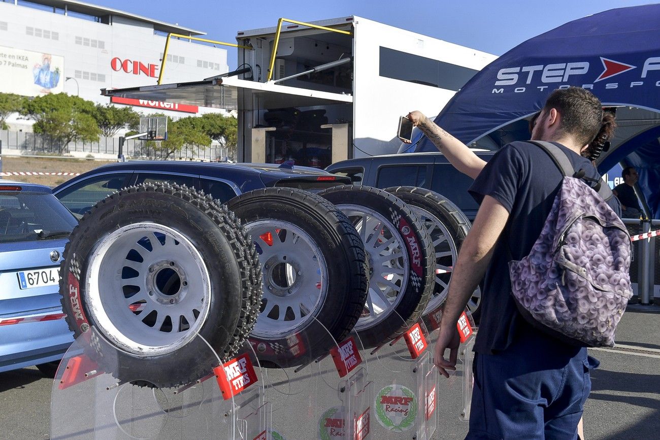 Tramo espectáculo del Rally Islas Canarias