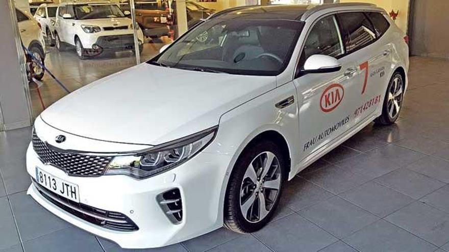 El Kia Optima SW en Frau Automóviles.