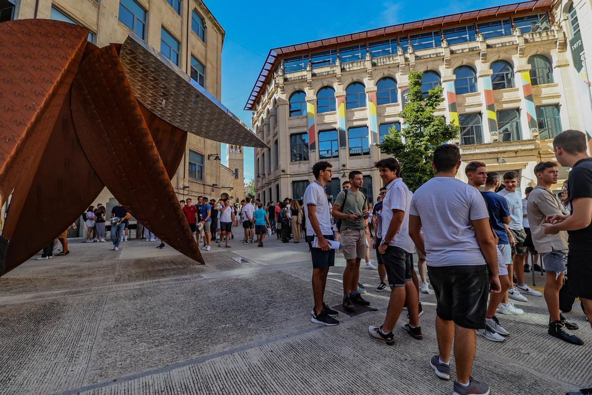 Campus de Alcoy de la UPV al inicio de este curso académico.