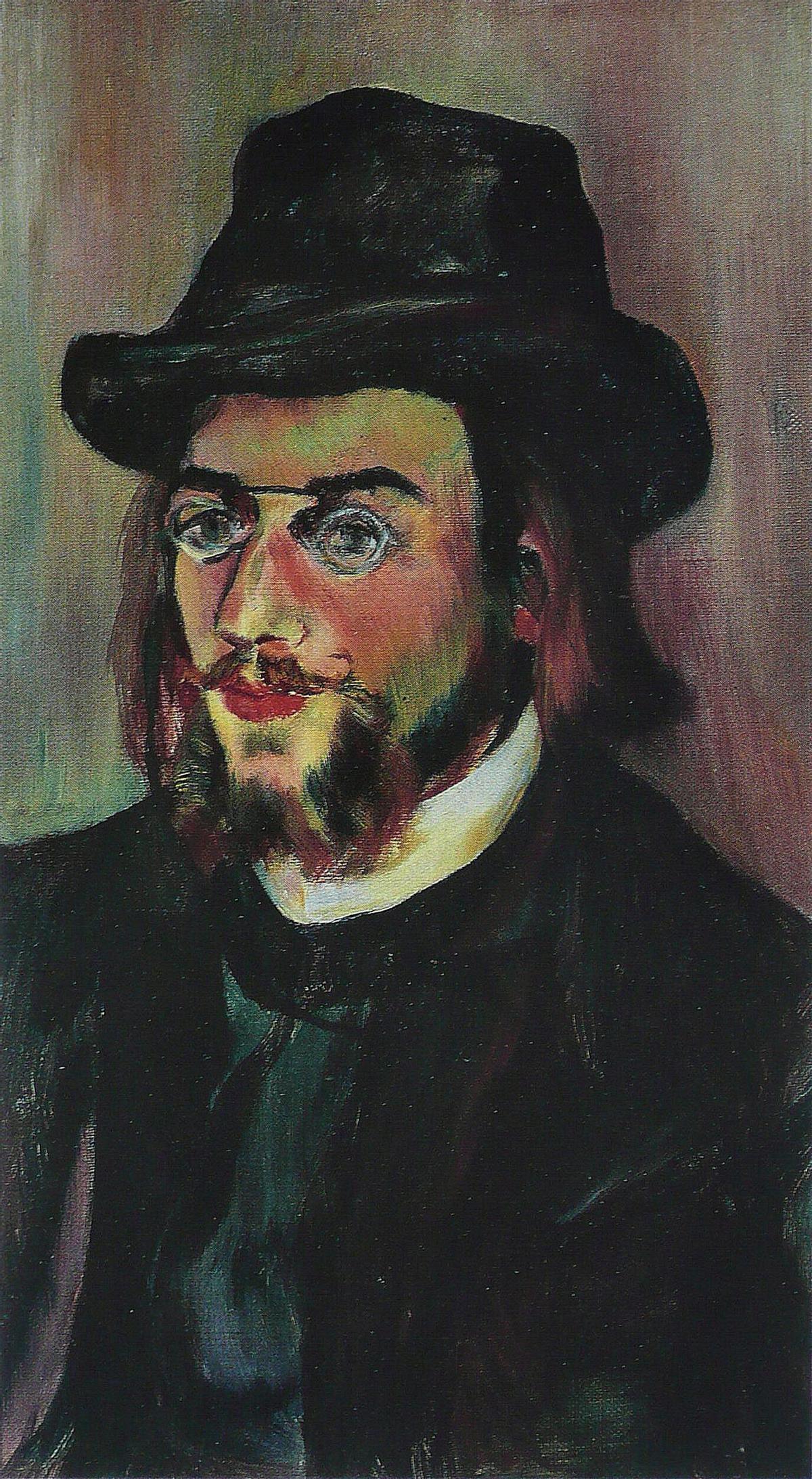 Suzanne Valadon   Portrait d'Erik Satie
