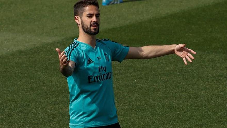 Isco se reincorpora al grupo antes de viajar a Estados Unidos