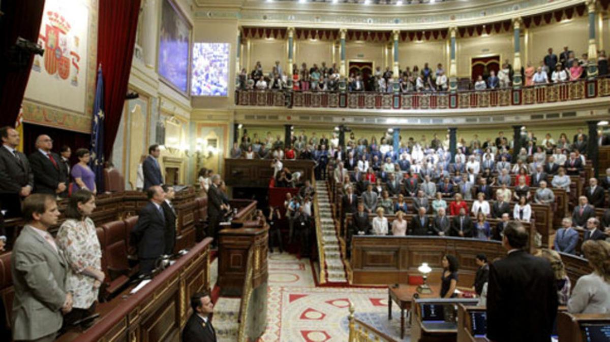 El Congrés ha fet un homenatge a Fèlix Pons, expresident del Senat, que va morir el dia 2 de juliol a Palma.