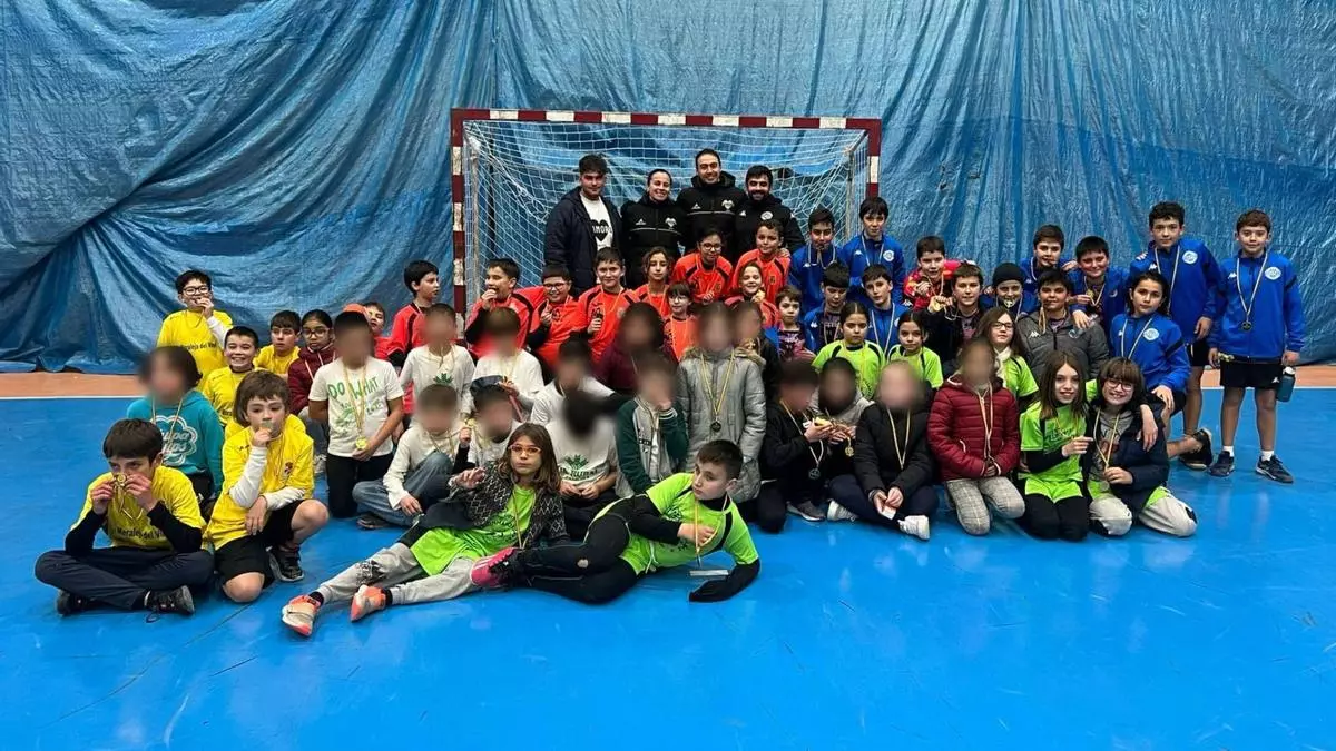 El Balonmano Zamora despide el año en Tábara