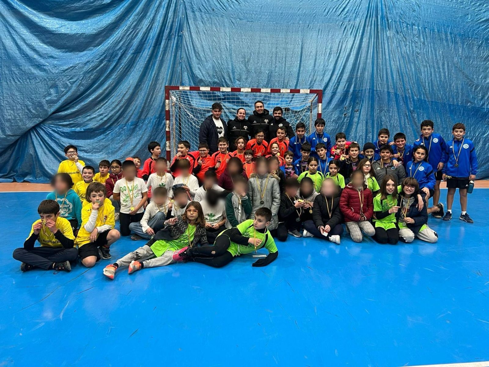 GALERÍA | Tábara disfruta de la cantera del balonmano provincial de Zamora