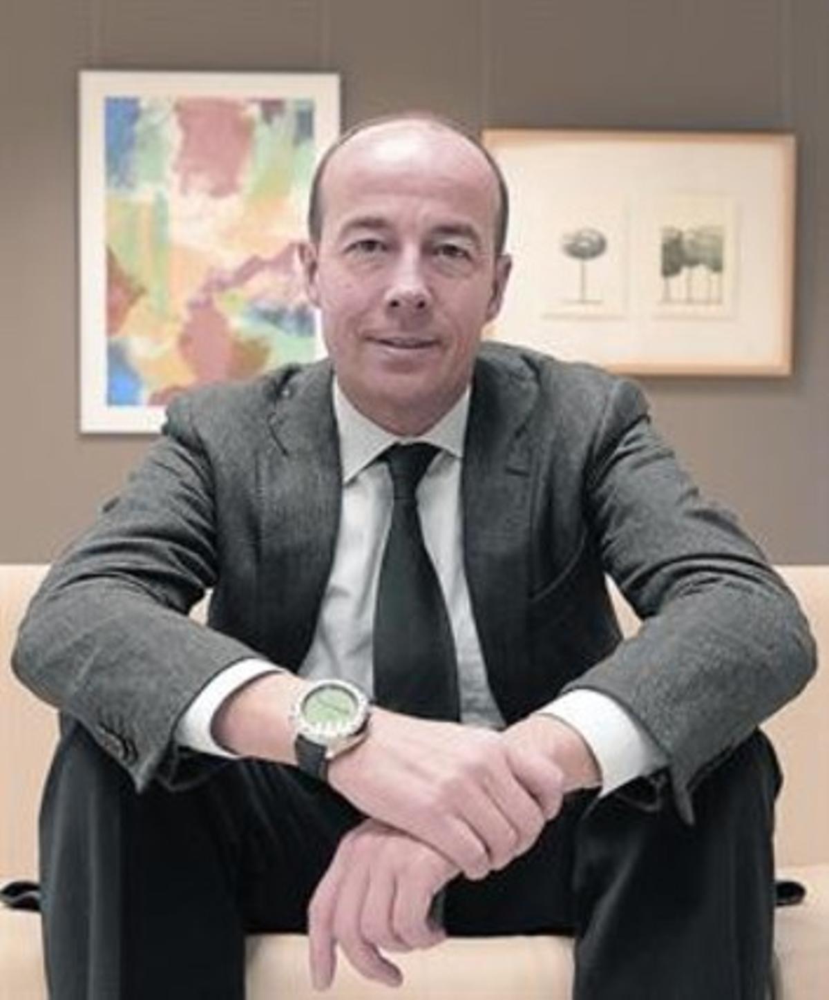 Carbonell,  al despatx de president del consell social de la UPC.