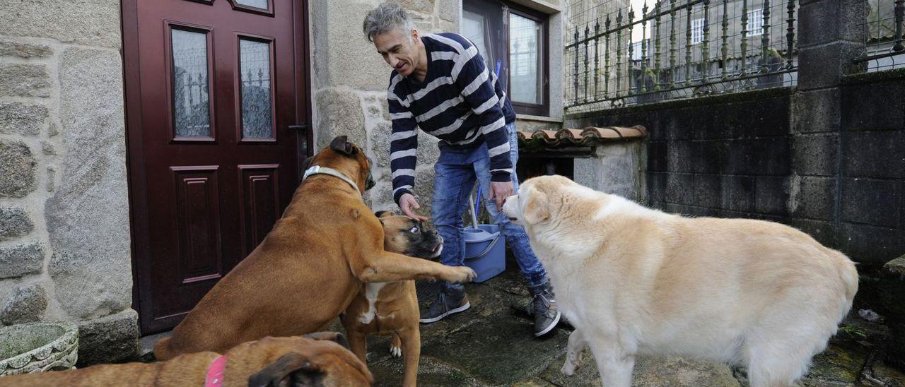 Obligan a la Xunta a devolver a Javier Tarrío los perros que le quitaron hace cuatro años.