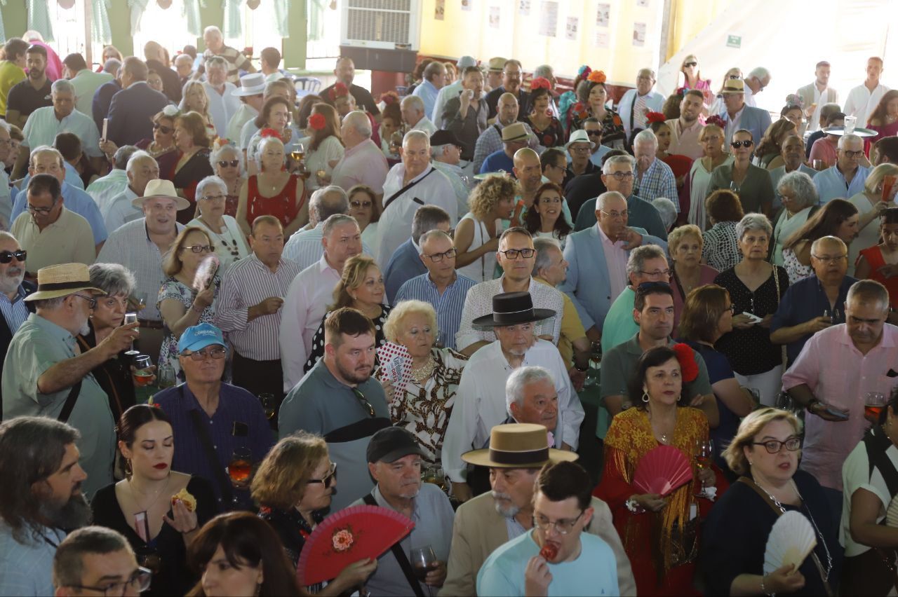 La recepción de la Federación de Peñas, en imágenes