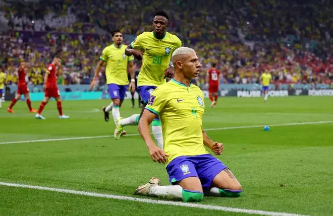 Mundial de Qatar | Brasil - Serbia, en imágenes
