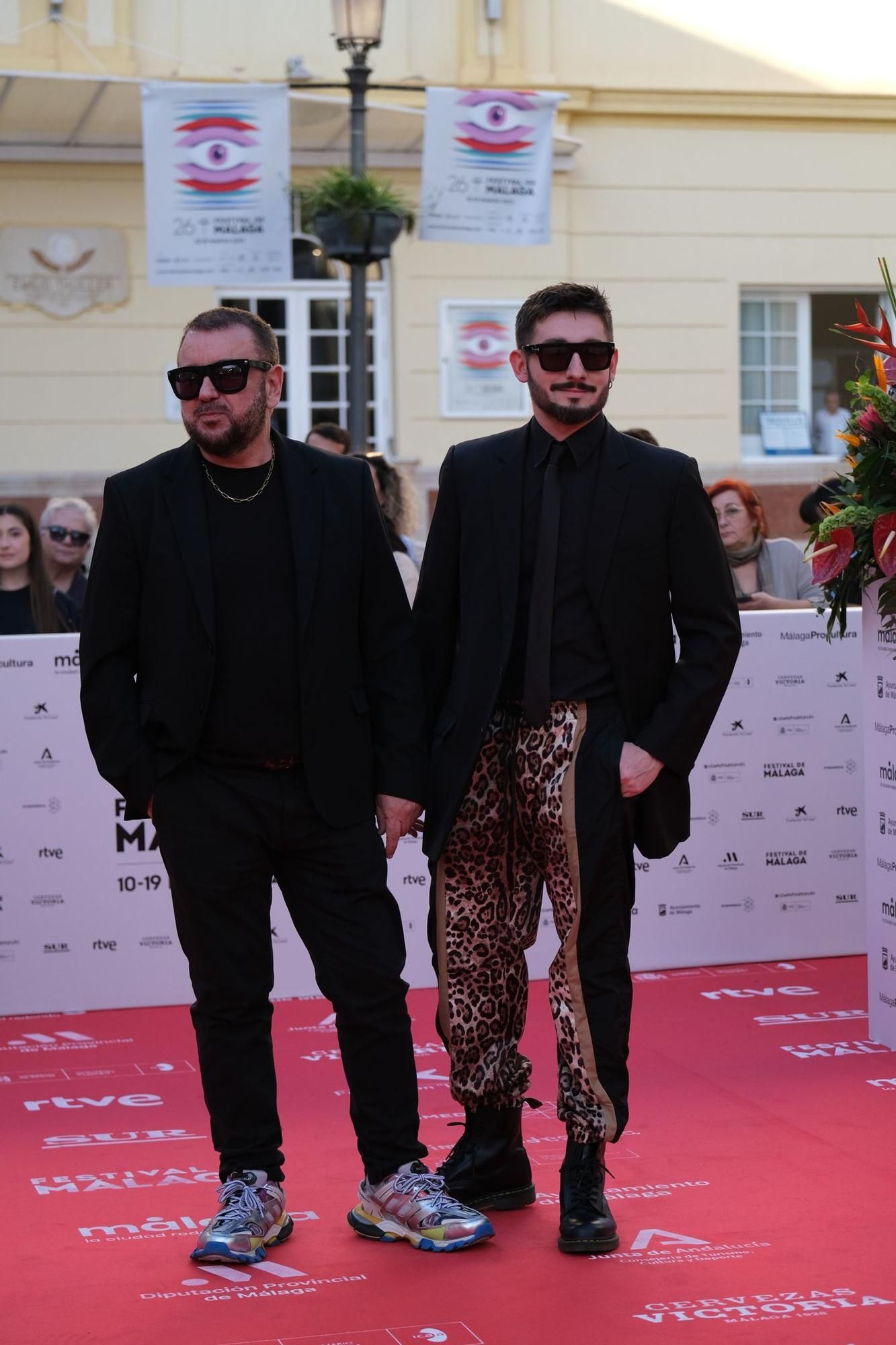 Las imágenes de la alfombra roja de la gala inaugural del 26º Festival de Málaga