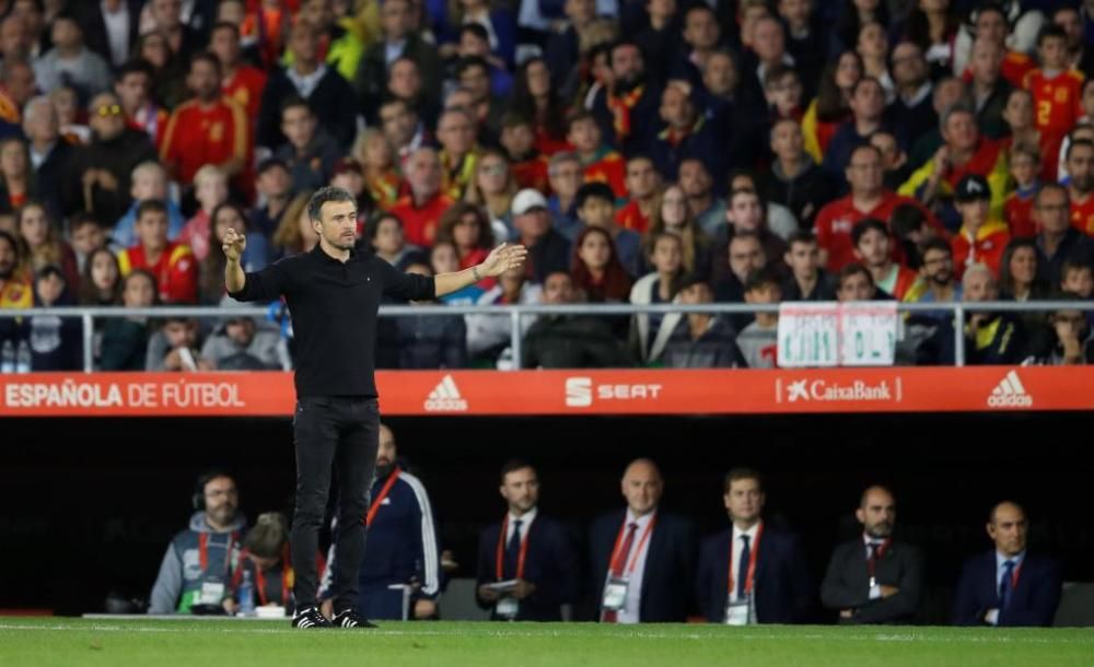 Así fue el paso de Luis Enrique por la Selección