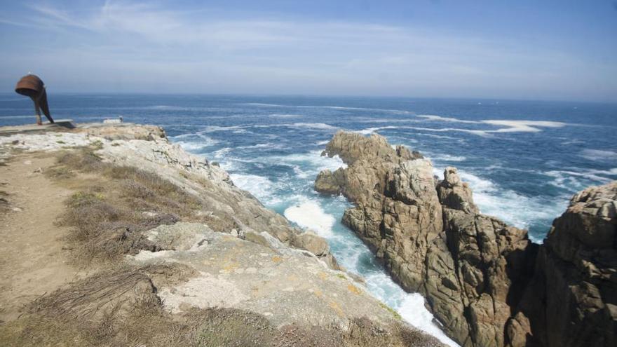 Vista de Punta Herminia, en la costa de A Coruña.