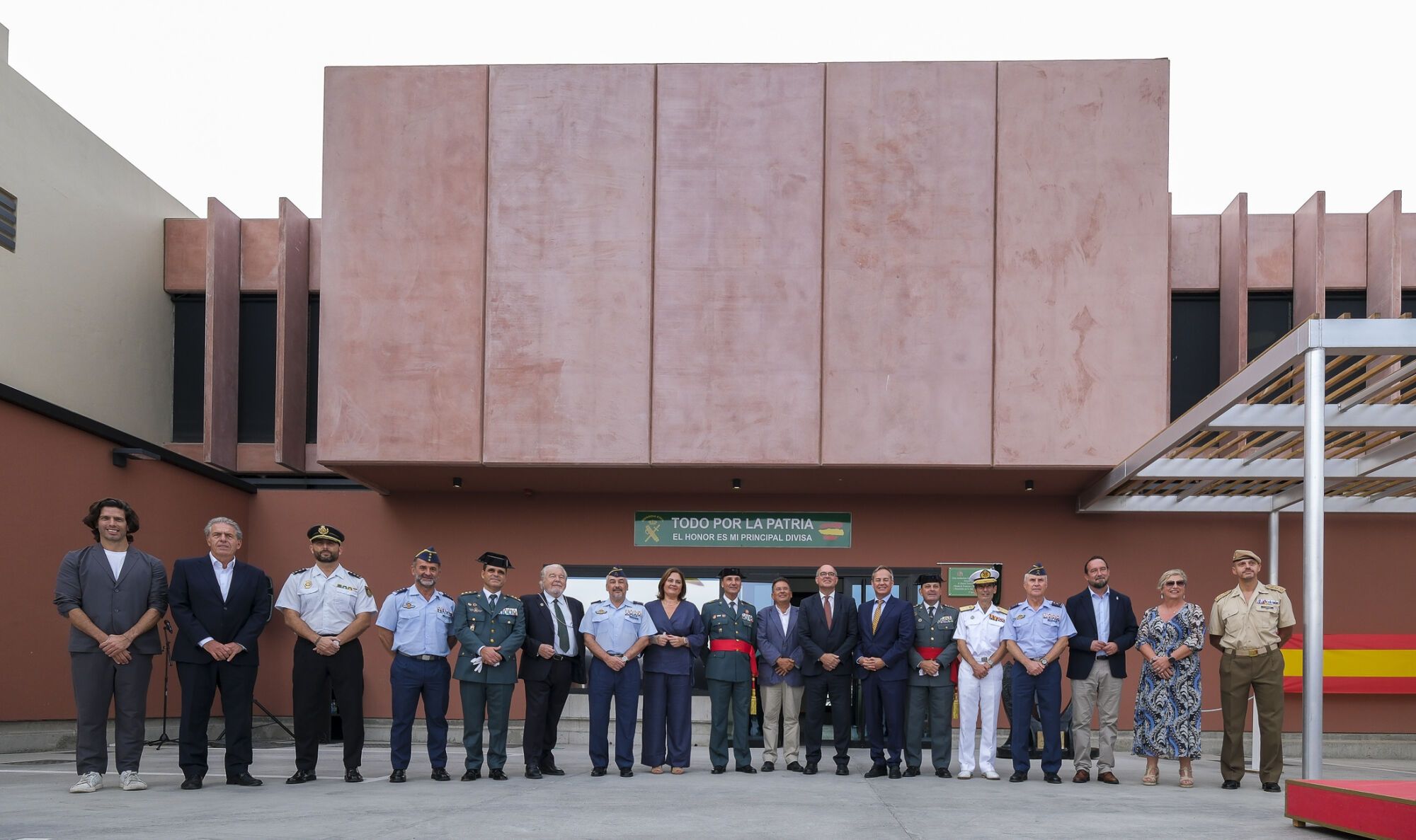 Inauguración de la Comisaría de la Guardia Civil en el Puerto de Las Palmas