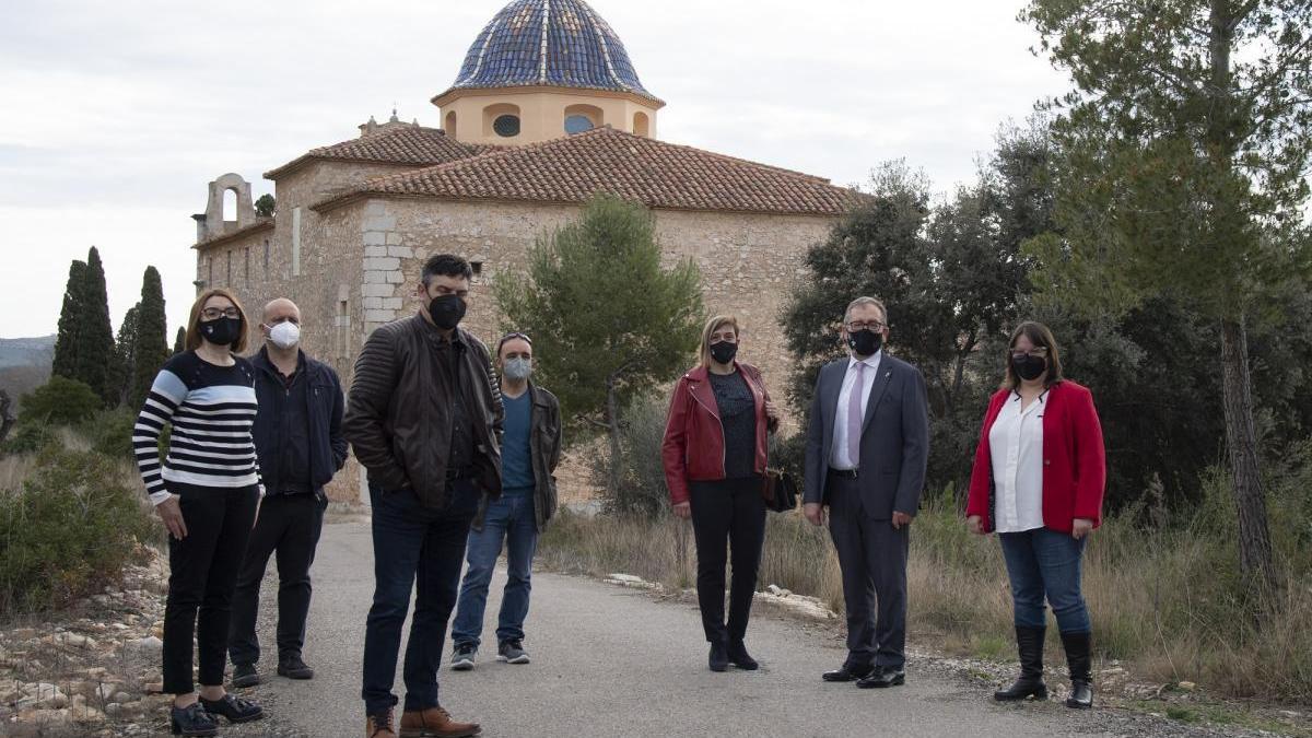 La Diputación aportará 37.000 euros para reparar la cúpula de la ermita del Socors de Càlig