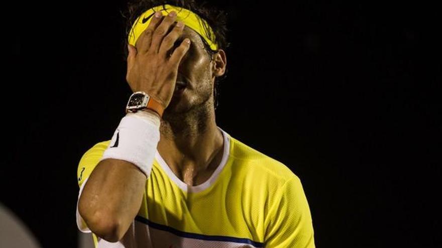 Nadal: &quot;Llevo tres partidos seguidos perdiendo a muy pocos puntos de ganar&quot;